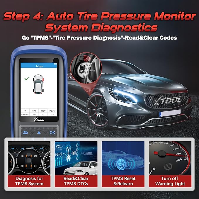 XTOOL TP150 TPMS Programming Tool, 2026 TPMS Relearn Tool, Activate/Relearn All - Image 7