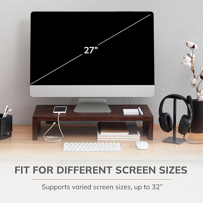 Anji Mountain Wooden Monitor Stand - Image 5