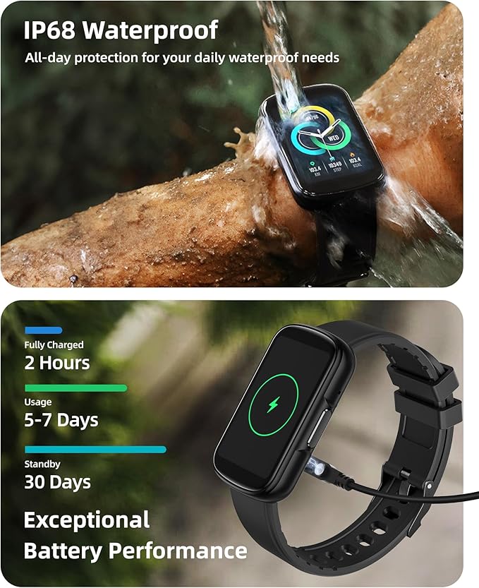 Parsonver Fitness Tracker with Step Counter/Calories/Stopwatch, Health Activity - Image 5