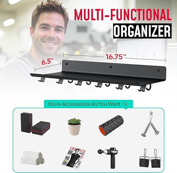 Crostice 1-Tier Floating Shelf Compatible - Image 2