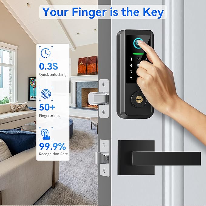 Yosimika Keyless Entry Door Lock - Image 3
