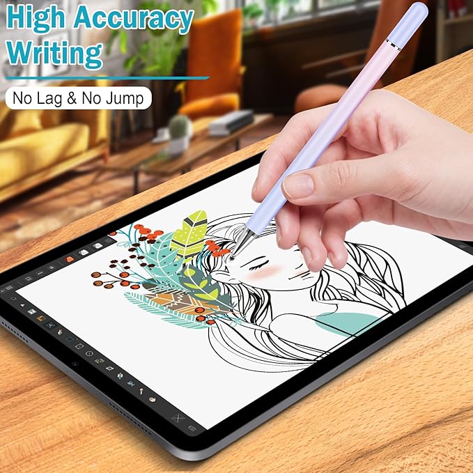Stylus Pens for Touch Screens, 2 in 1 Stylus Pen Compatible - Image 2