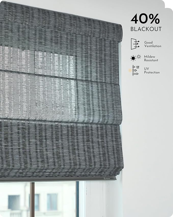 Graywind Smart Natural Roman Shades Compatible - Image 6