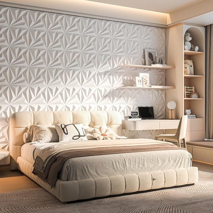 Art3d 100 Pack Decorative 3D Wall Panels, 97 Sq.feet PVC Interior Wall Décor - Image 7