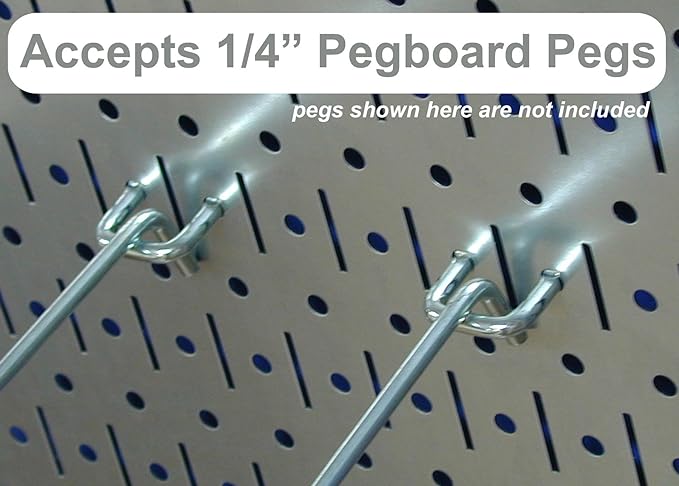 Wall Control 30-WRK-400GB Standard Workbench Metal Pegboard Tool Organizer - Image 3