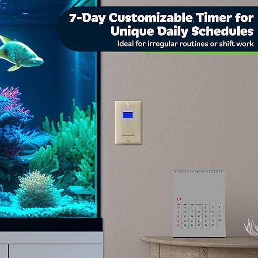 TOPGREENER Digital Astronomic Timer Switch, 7-Day Programmable Sunrise Sunset - Image 7