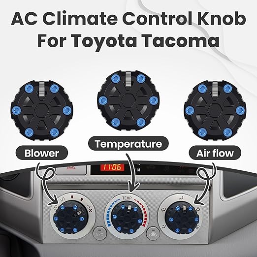 2nd Gen Tacoma Accessories AC Knob Upgrade - Image 7