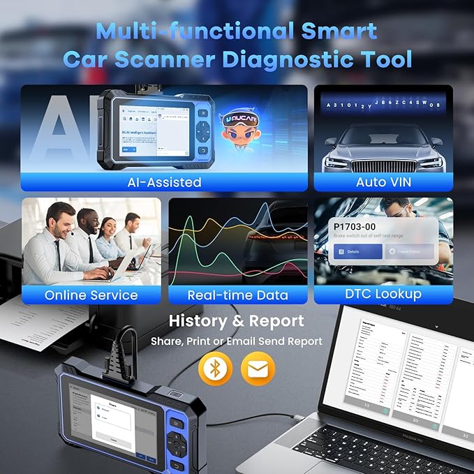 MUCAR 682 AI-Assisted OBD2 Scanner Bidirectional Scan Tool, Scanner - Image 6