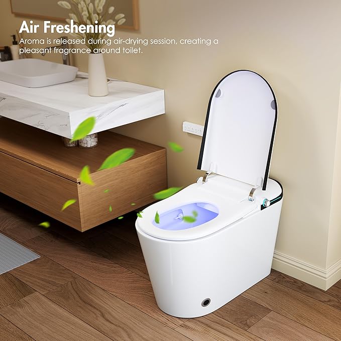 Eridanus Smart Toilet with Bidet Built in, One Piece Bidet Toilet - Image 10
