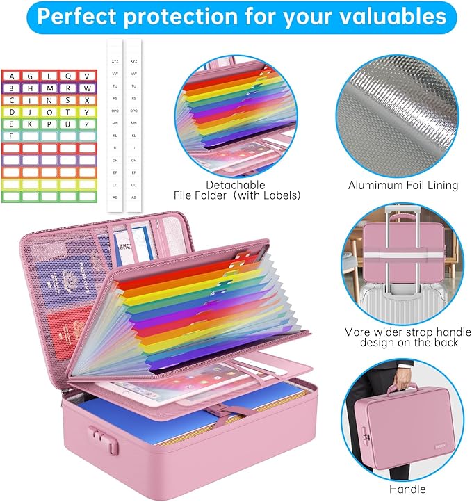 ENGPOW Fireproof File Organizer Bag - Image 4