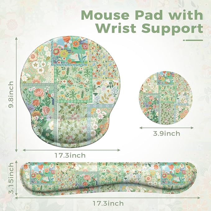 iLeadon Mouse Pad with Wrist Support, Wrist Pad - Image 2