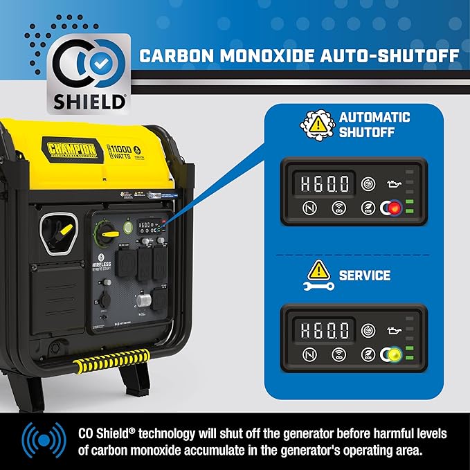 Champion Power Equipment 11, 000-Watt Wireless Remote Start Home Backup - Image 2