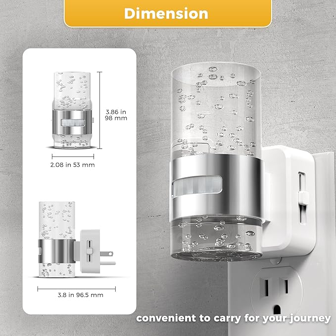 L LOHAS LED Motion Sensor Night Light, Dimmable Night Lights Plug into Wall - Image 5