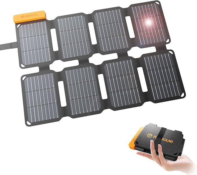 FlexSolar Portable 25W Solar Panel Charger by FlexSolar
