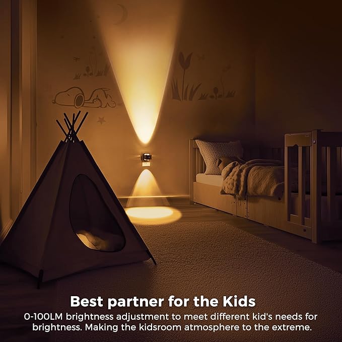 L LOHAS LED Night Light Projector, Night Lights Plug into Wall, Dusk to Dawn - Image 6