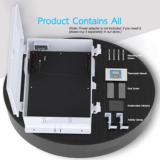 Akwscyby Outdoor Electrical Box, Waterproof Electrical Junction Box IP65 ABS - Image 2
