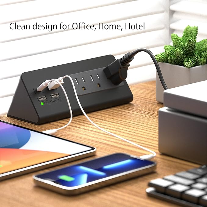Nightstand Edge Mount Power Strip - Image 3