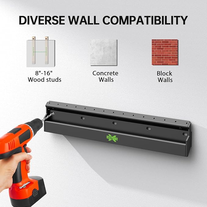 No Stud TV Wall Mount Low Profile - Image 5