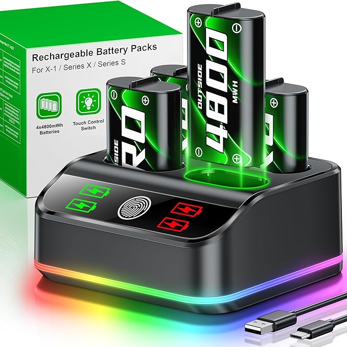 DINOSTRIKE 4X 4800mWh PRO Battery Pack Compatible by DINOSTRIKE