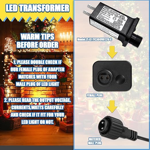 30V 0.12A Class 2 Power Supply Replacement LED Transformer IP44 LED Light - Image 3