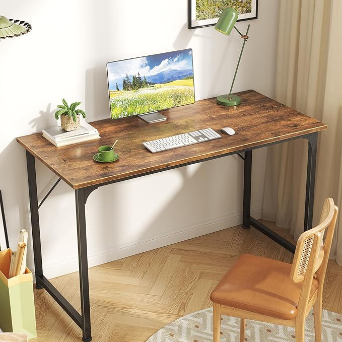 Huuger Computer Desk, 40 Inch Office Desk, Gaming Desk - Image 2