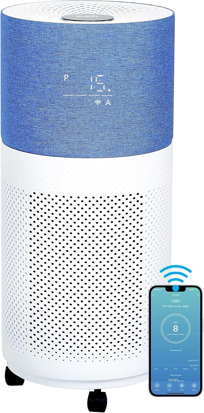 CleanForce Air Purifiers for Home Large Room Up to 2550 ft², H13 HEPA Air by CLEANFORCEAIR
