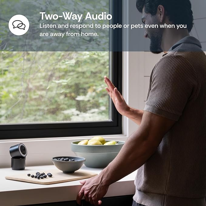 Luna 2K Indoor Cameras for Home Security, 2.4GHz & 5GHz WiFi, 360-Degree - Image 8