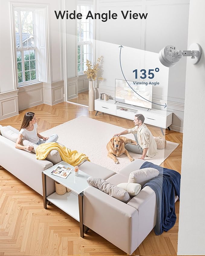 FOSCAM 3K 5MP Security Camera Indoor, 2.4g & 5g WiFi Magnetic Mini - Image 9