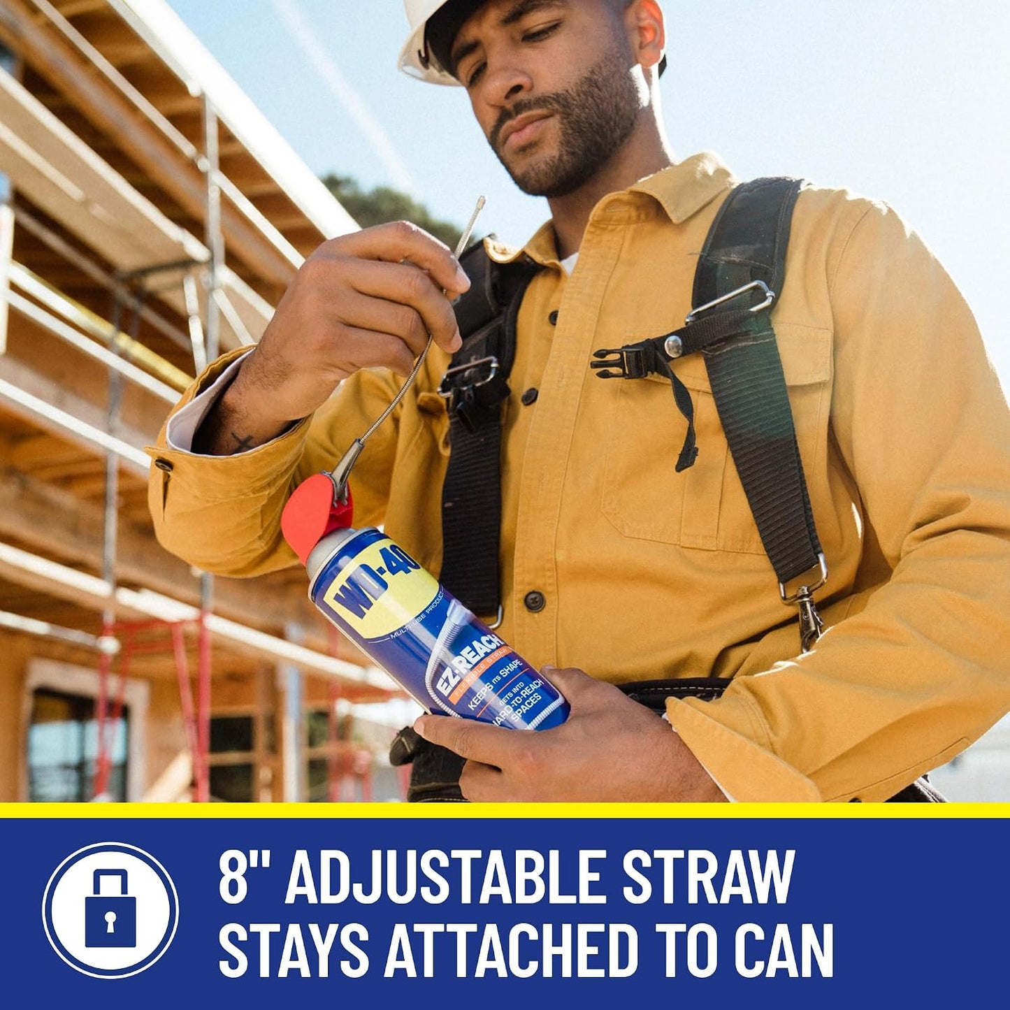 WD-40 Classic Product, Multi-Use Product, Flexible Straw, 14.4 OZ [2-Pack]
