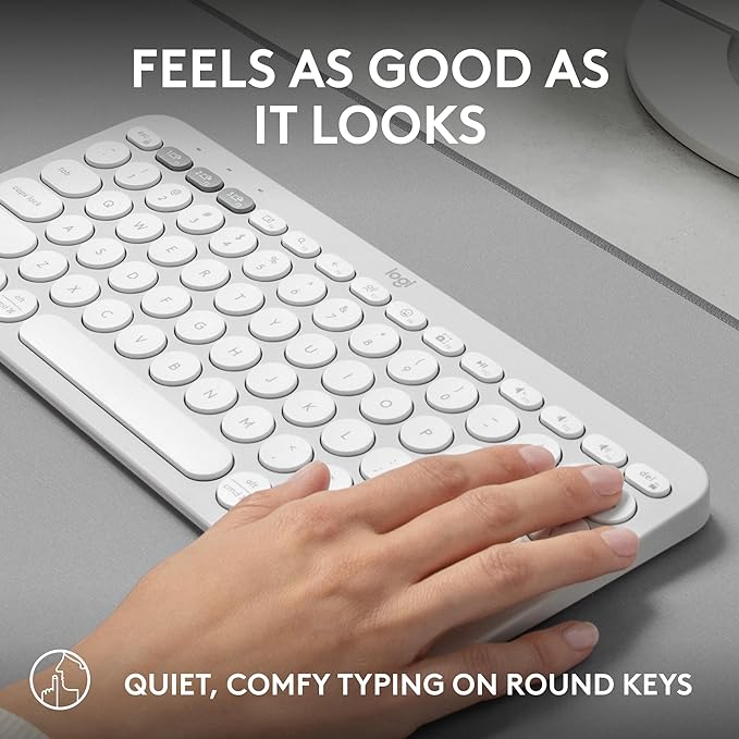 Logitech Pebble Keys 2 K380s, Slim and Portable, Easy-Switch - Image 5