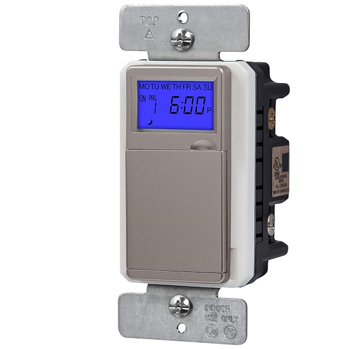 TOPGREENER Digital Astronomic Timer Switch, 7-Day Programmable Sunrise Sunset - Image 3