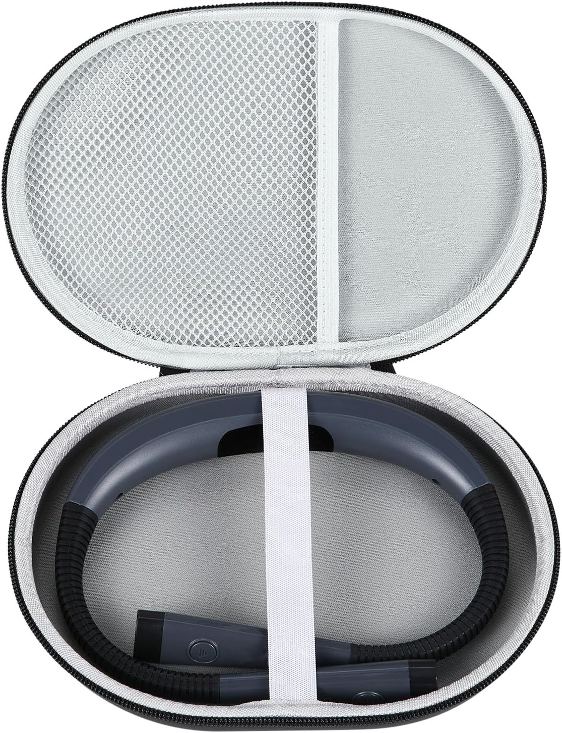 Case Compatible with Glocusent/for Gritin/for Vekkia/for EastPin/for enclize LED Neck Reading Light，USB Rechargeable Personal Light Storage Box (Case Only) (Black)