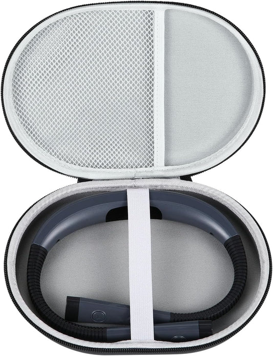 Case Compatible with Glocusent/for Gritin/for Vekkia/for EastPin/for enclize LED Neck Reading Light，USB Rechargeable Personal Light Storage Box (Case Only) (Black)