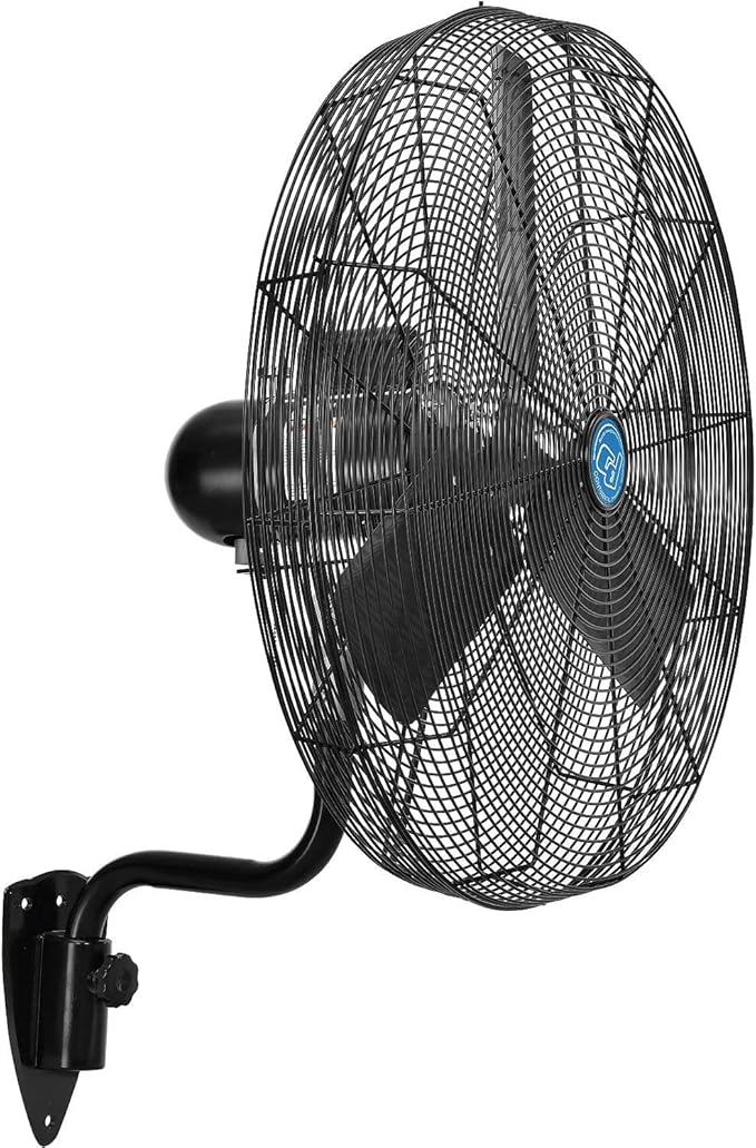 Continental Dynamics CD Premium 30" Oscillating Wall Mount Fan, TEFC Motor by Continental+Dynamics