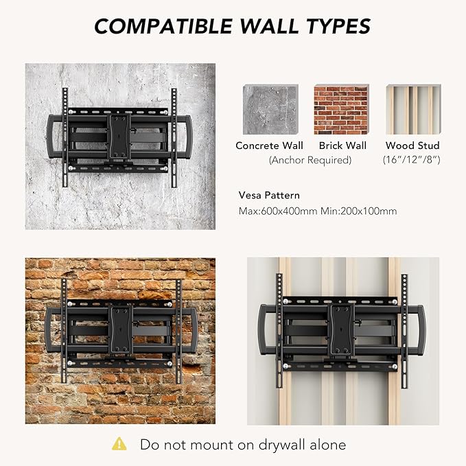 Full Motion TV Wall Mount Bracket - Image 7