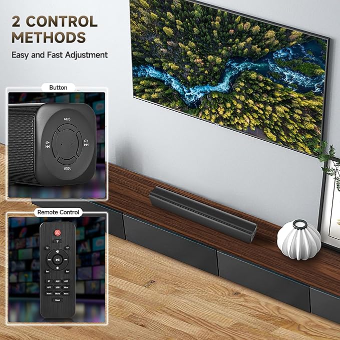 Fansbe Direct Sound Bar Speakers Bluetooth Wireless, TV Speakers Sound Bar - Image 7
