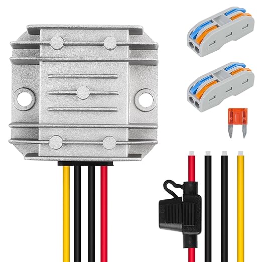 DC 12V Step Up to 24V 3A Boost Converter 72W DC Voltage Regulator Power by SUPERNIGHT