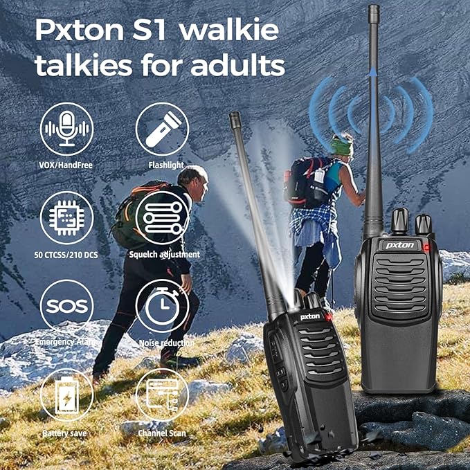 pxton S1 walkie talkies for Adults - Image 2