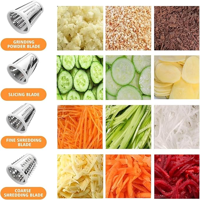 Slicer Shredder Attachment for Kitchenaid Stand Mixer, Salad Machine - Image 2