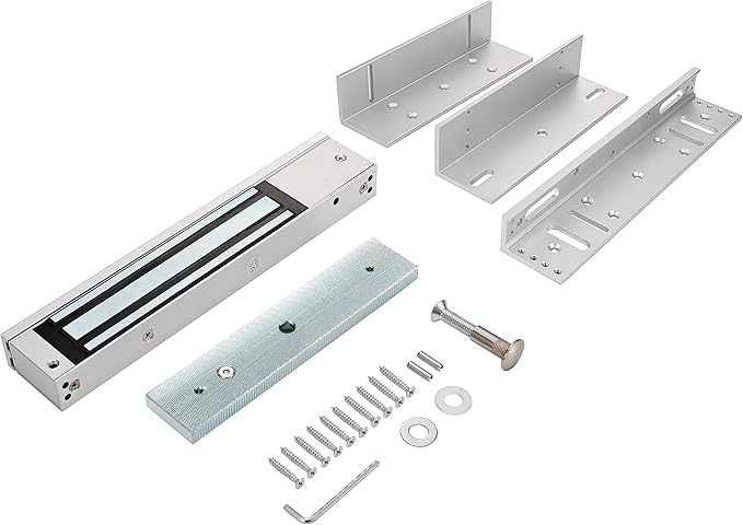 Electric Magnetic Lock with Z and L Bracket 280KG 600LBS Holding Force - Image 3