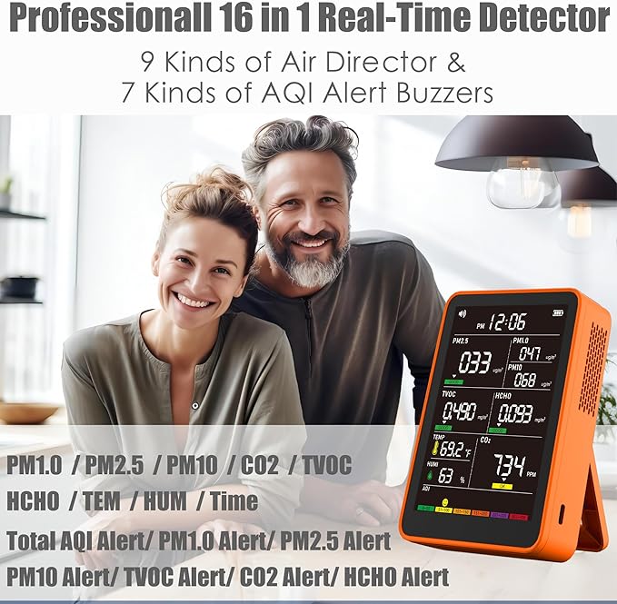 Professional Indoor Air Quality Monitor - Image 2