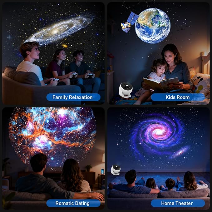 Galaxy Projector Pro, 13 in 1 Home Planetarium Galaxy Projector - Image 7