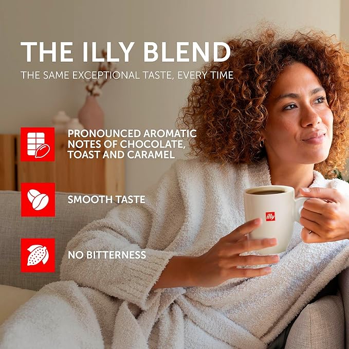 illy Whole Bean Coffee, Intenso Bold Roast, 100% Arabica, Premium Italian Coffee - Image 5