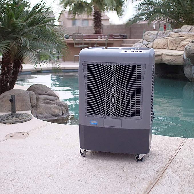Hessaire MC37M Indoor or Outdoor Portable Oscillating Evaporative Swamp Air - Image 6