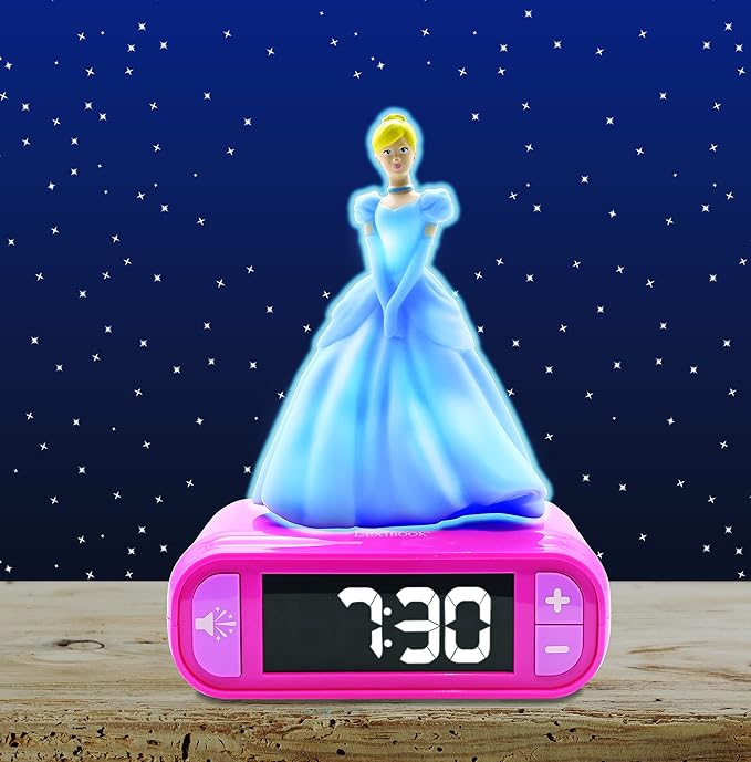 LEXiBOOK - Disney Princess Digital Alarm Clock - Image 3
