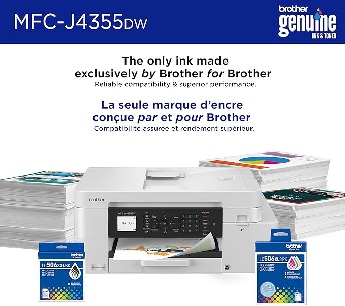 Brother INKvestment 4355 Wireless Color Inkjet All-in-One Printer - Image 4
