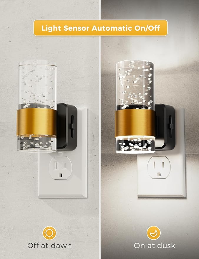 Night Lights Plug into Wall, Plug in Night Light - Image 2