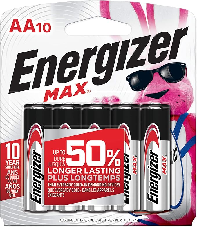 Energizer AA Batteries, MAX Double AA Battery Alkaline - Image 10