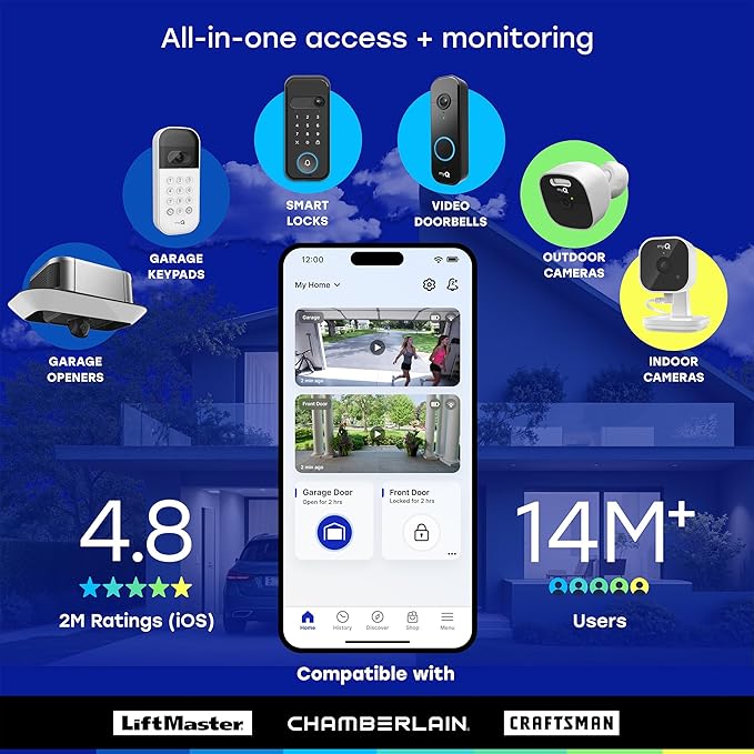myQ Secure View™ 3-in-1 Smart Lock - Image 10
