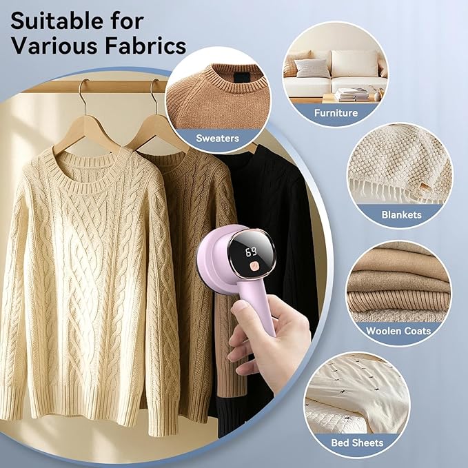 Smyeviva Rechargeable Fabric Shaver - Image 9